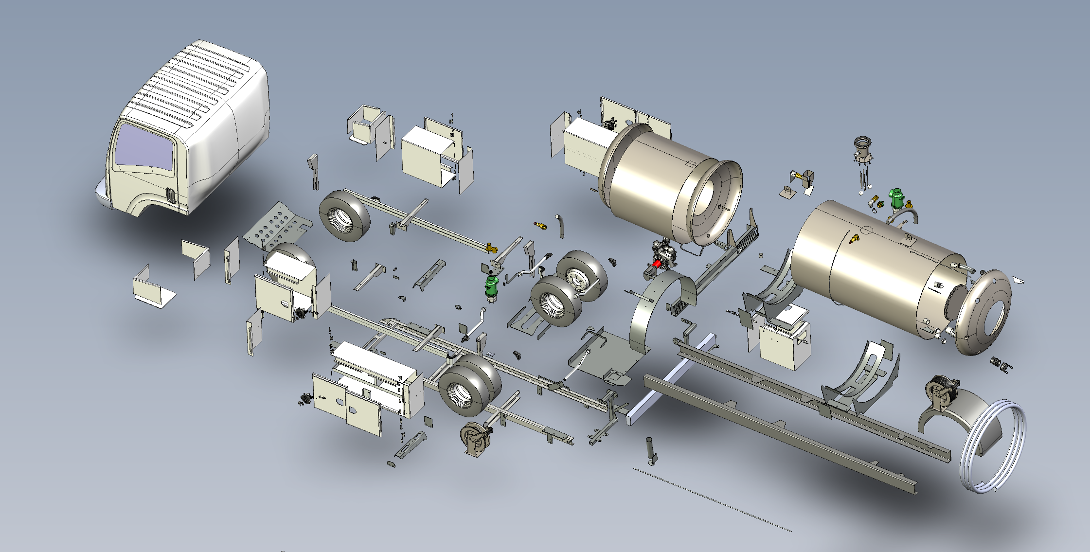 Vehicle Assembly Exploded View