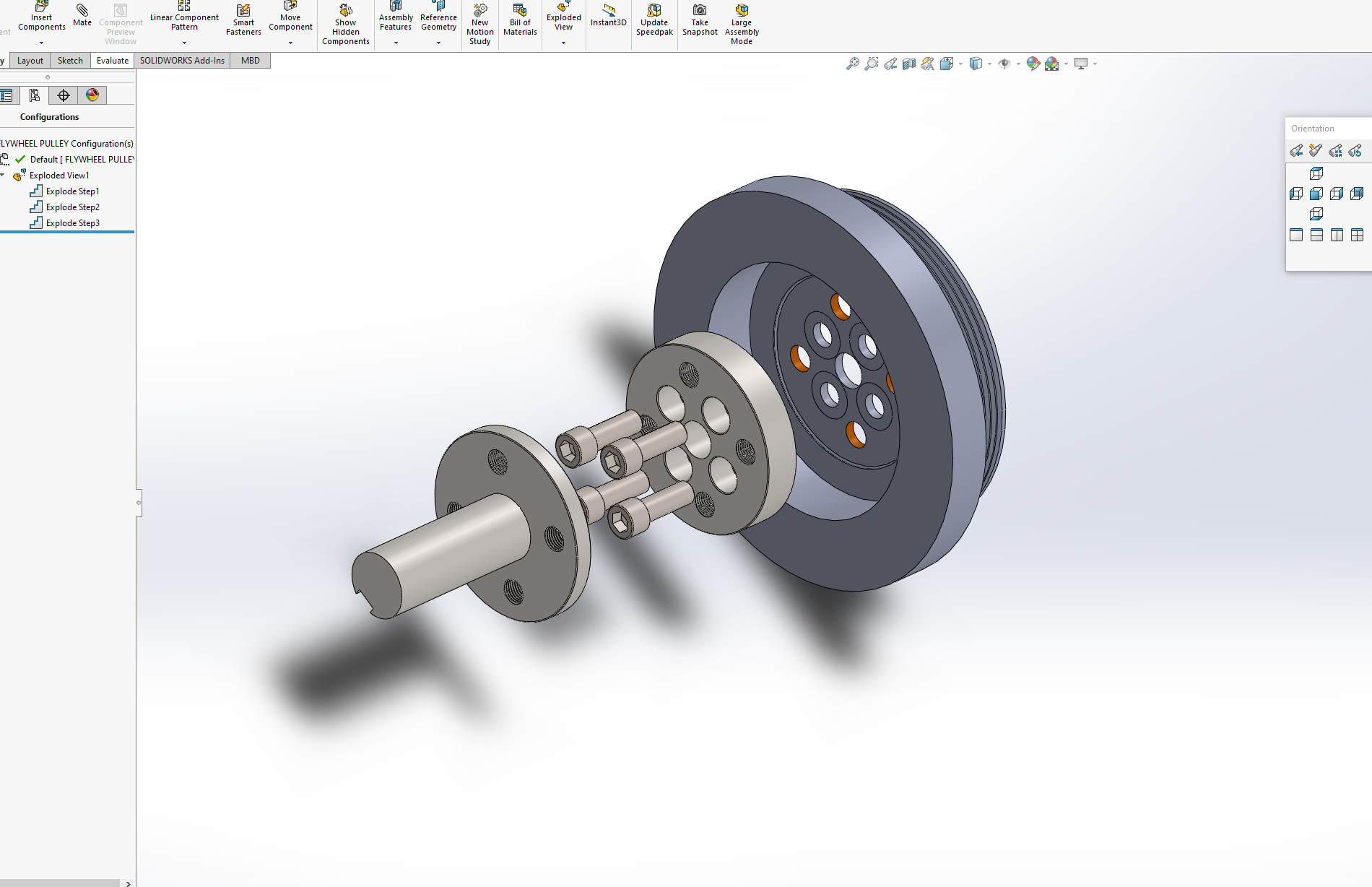 Wheel Pulley Assembly