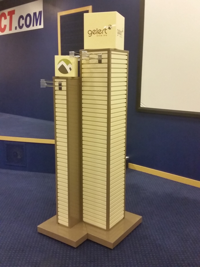 Gelert tower display